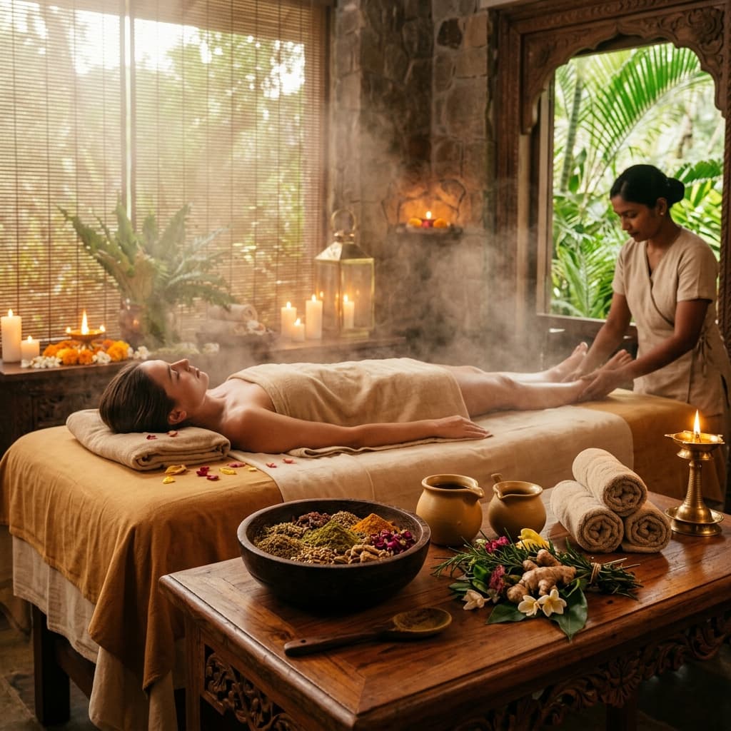 Full Body Massage + Body Scrub + Steam